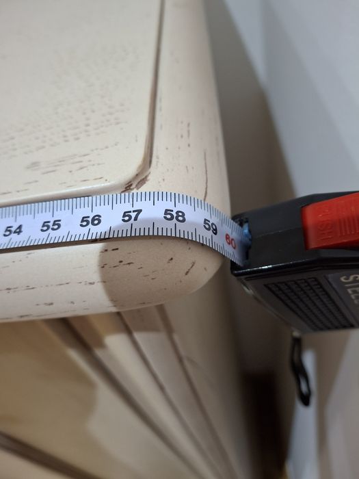 Sapateira em madeira beje