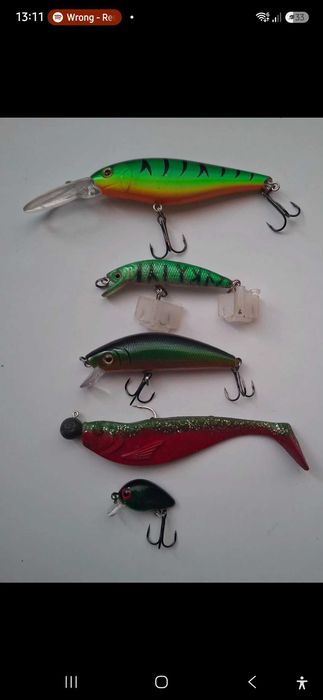 kit  de iscas de pesca
