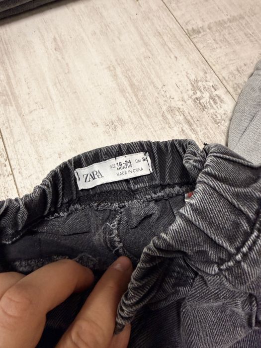 джинси zara, штани спортивні h&m, розмір 92