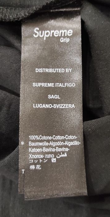 L-XL Supreme grip оригінальна чоловіча футболка