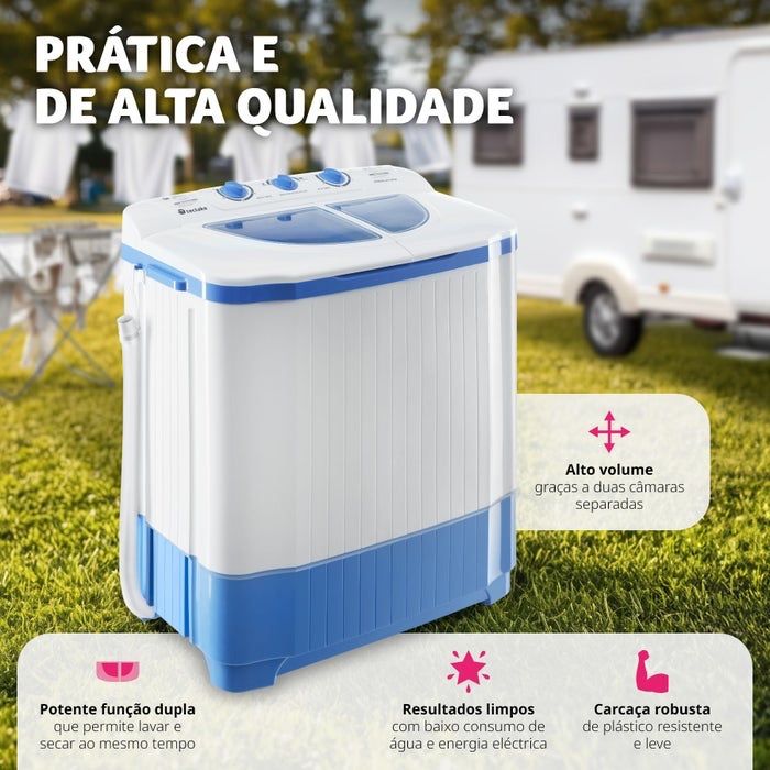 Maquina de lavar roupa portatil