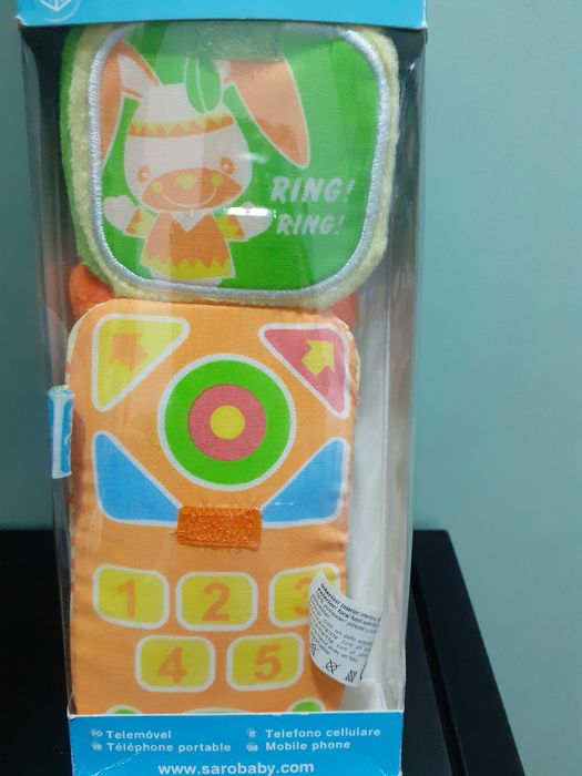 Brinquedo Infantil - Telemóvel em tecido