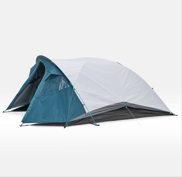 Кемпінговий намет Quechua MH100 Fresh & Black XL на 3 особи