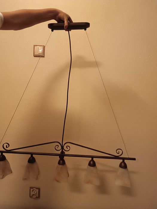 lampa wisząca Kandel /3 lampy, 3 kinkiety/ lub komplet