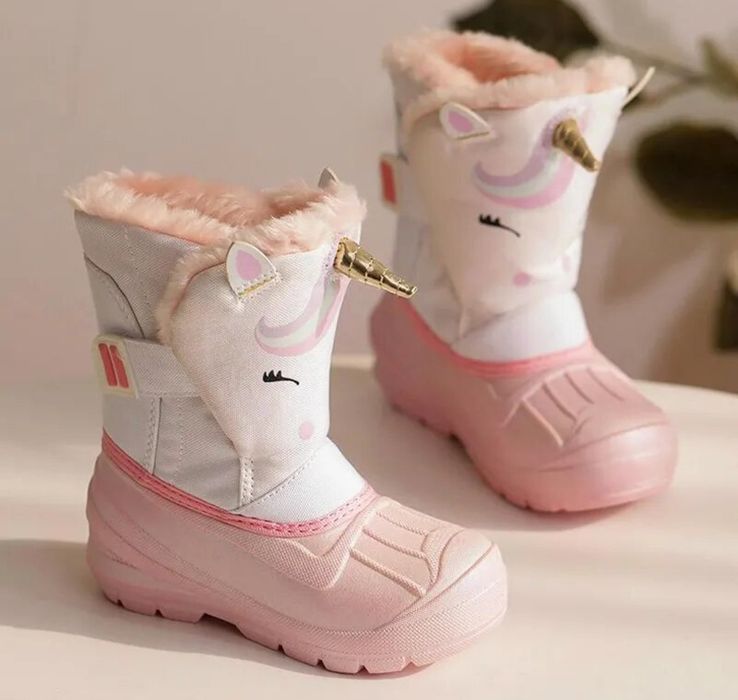 Зимние тёплые сапожки для девочки 30