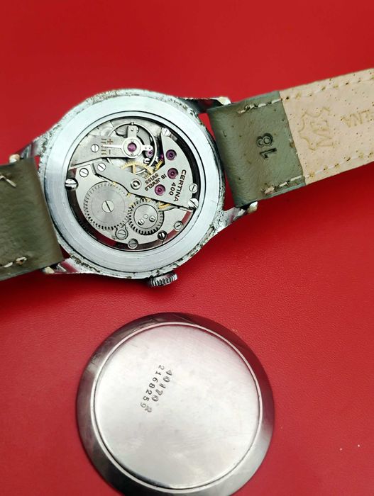 CERTINA 400 z dolną sekundą mechaniczny zegarek vintage do renowacji