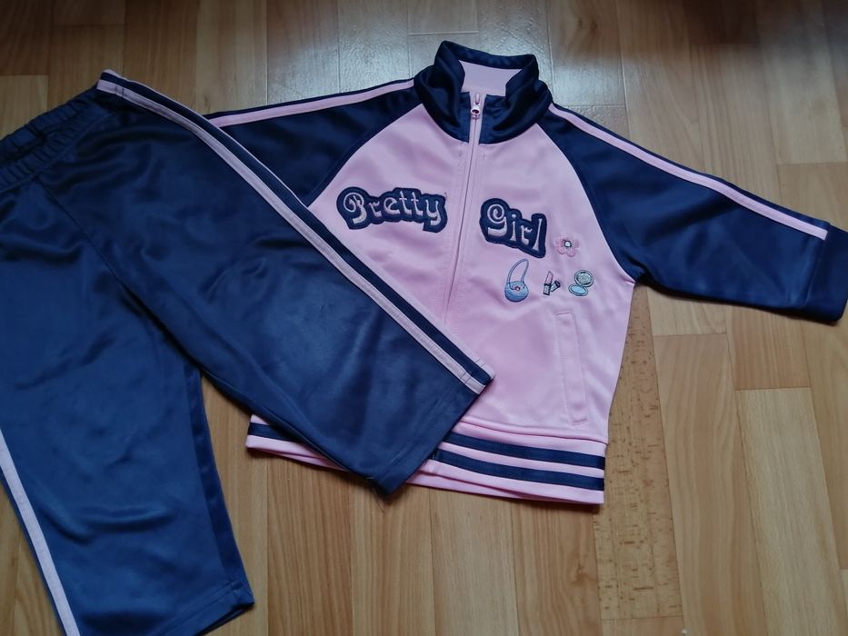 Lekki Dres 80 Campagnolo made in Italy bluza na zamek spodnie