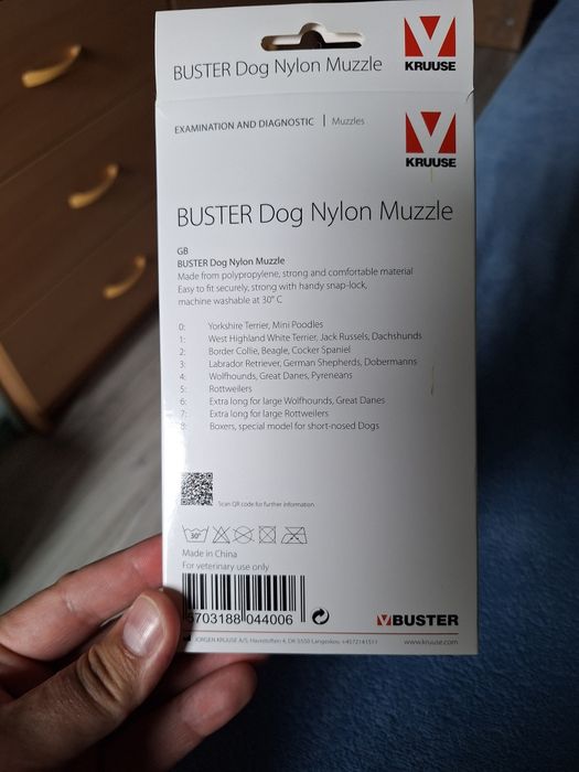 Kaganiec nylonowy Buster rozmiar 1 kruuse