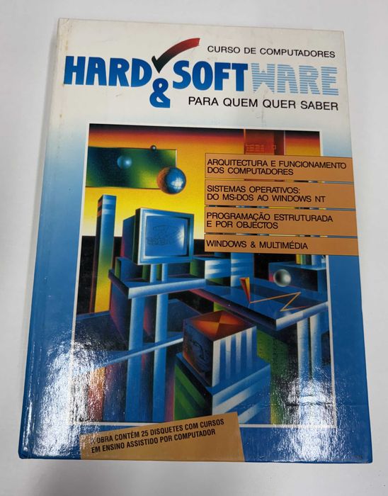 Livro Curso Computadores Hard & Software Vintage