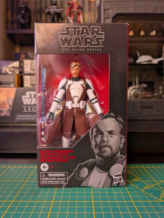 Star Wars Black Series 6" Clone Commander Obi-Wan Kenobi