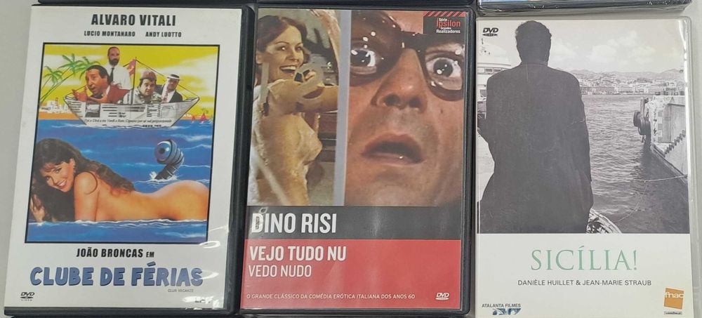 Pack com 8 Filmes (2 Selados) - Emamanuelle 1 e 2, A Ressaca