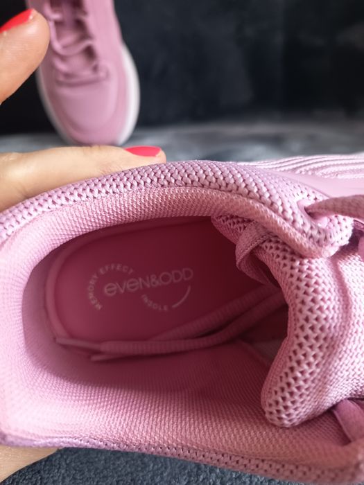 Nowe różowe damskie sneakersy rozm 36 wysoka podeszwa even&odd