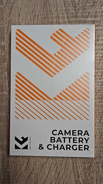 K&F Concept NP-W126: Baterias e carregador para máquinas fotográficas Fujifilm (Novo/Selado)