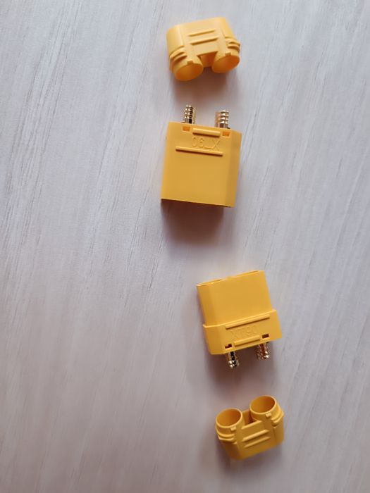 Роз'єм для акумуляторів xt90 90а комплект