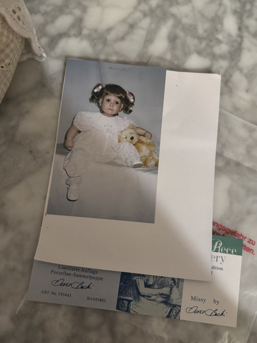 Lalka porcelanowa kolekcjonerska Diane Bucki