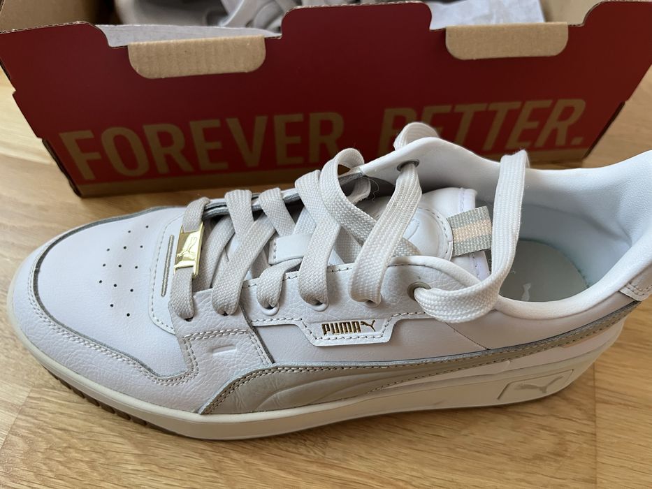 Жіночі кеди Puma Carina street lux білі 41 розмір (26,5см)