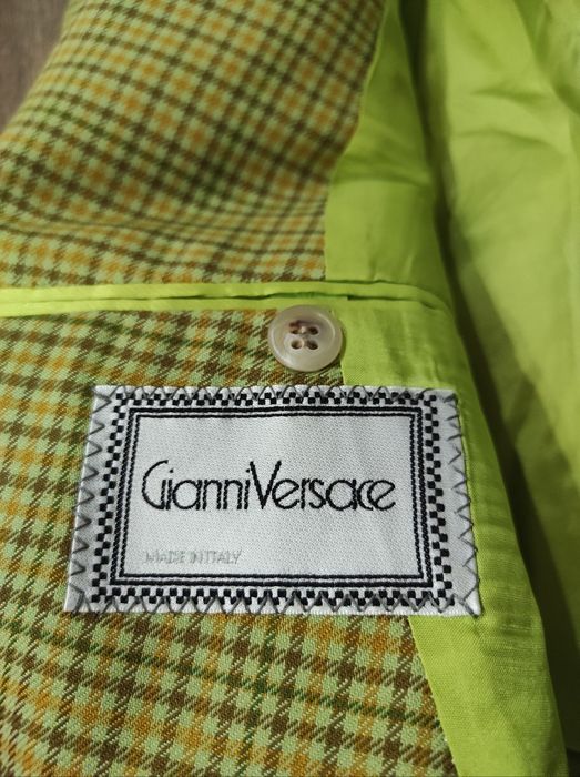 M-L Gianni Versace оригінальний вінтажний чоловічий піджак, блейзер