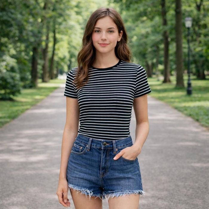 Шорты джинсовые синие на 12-14 лет