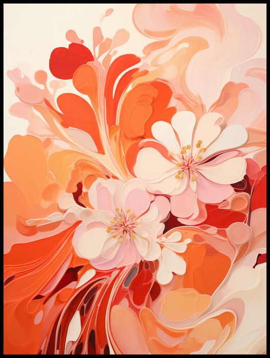 Plakat 75x100cm Taniec Kwiatów