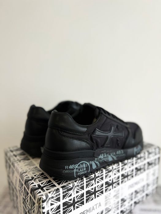 Premiata Mase Original Black кросівки чоловічі чорні