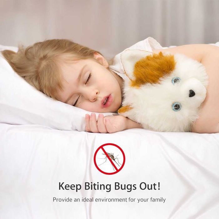 cortina anti mosquitos roulotte caravana campismo etc.