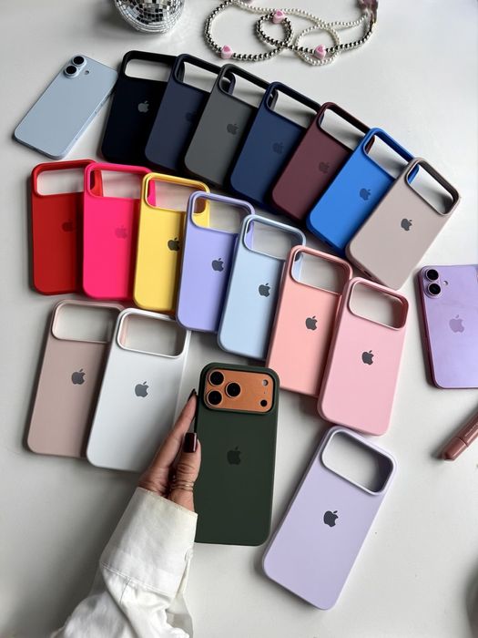 Silicona case чохол на айфон iphone 17/17 Air/17 Pro/17 Pro Max