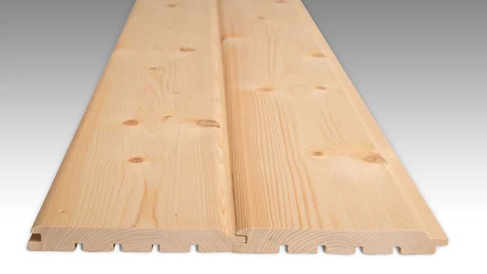 Deska elewacyjna 19x146 szalówka podbitka boazeria  świerkowa SOFTLINE