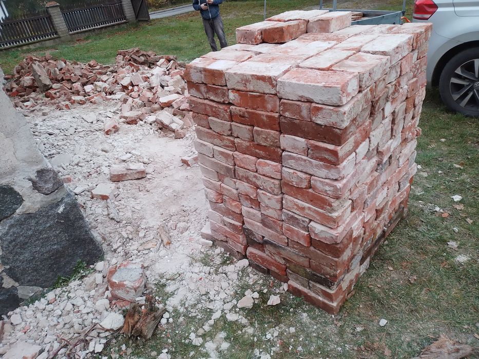 Stara cegła czerwona