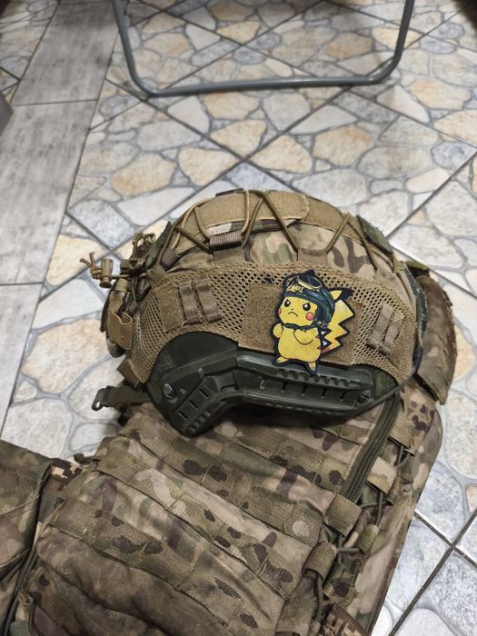 Бронежилет каска і рпс