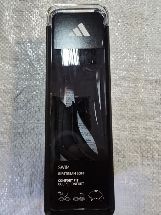 Окуляри для плавання Adidas Ripstream Soft IK9657 Чорні