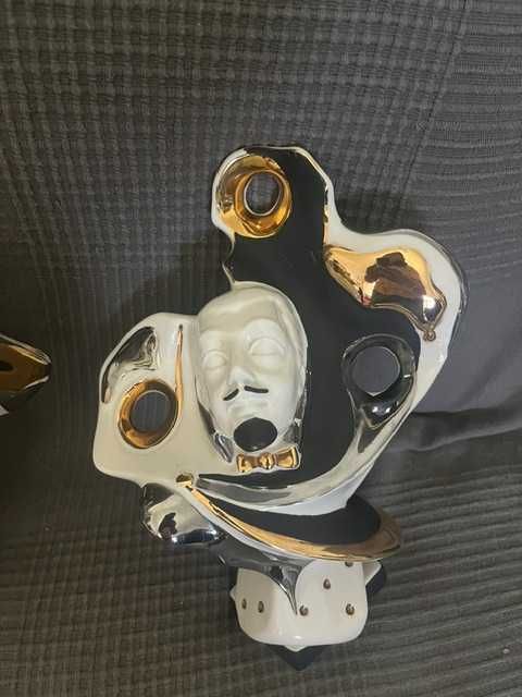 Bustos decorativos em porcelana