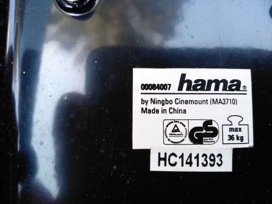 Wieszak, uchwyt TV HAMA