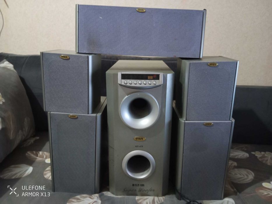 колонки з саббуфером Sven HT-475