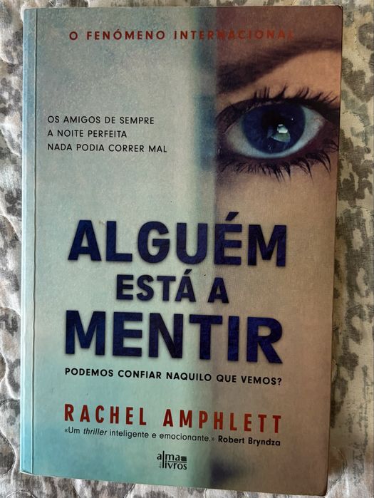 livro “alguém está a mentir” de rachel amphlett