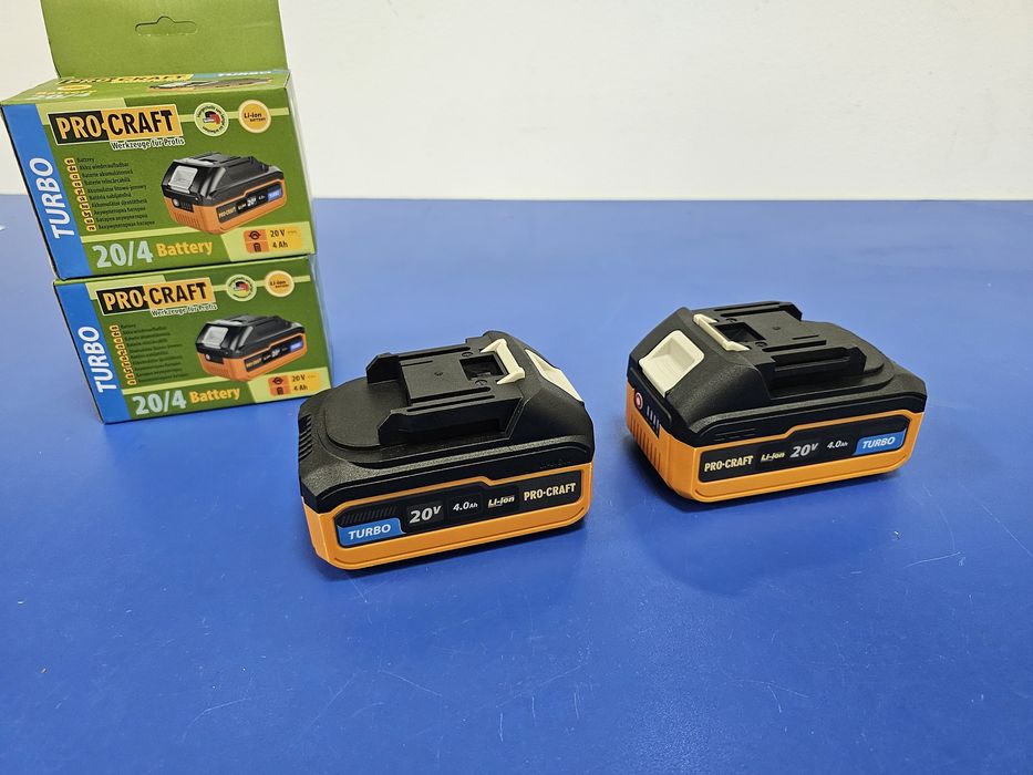 Высоковольтный Аккумулятор ProCraft 4.0Ah20V Turbo 07.2024г +Гарантия