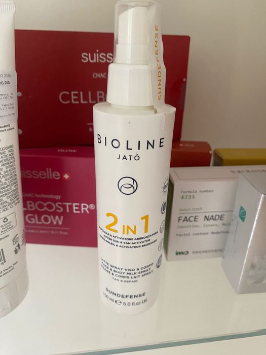 Освітлюючий онлюючий  крем ніч Bioline Primaluce Італія розлив