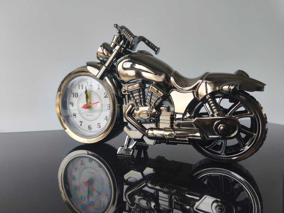 Zegar budzik dekoracja motocykl chopper nowy motor