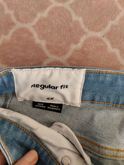 Spodnie jeans H&M regular fit 32/34