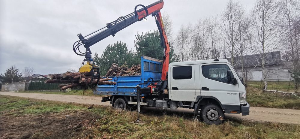 Wywrotka,dźwig ,7,5DMC, HDS-2-0.8t,żwir,czarnoziem,kamień,drewno,trawa