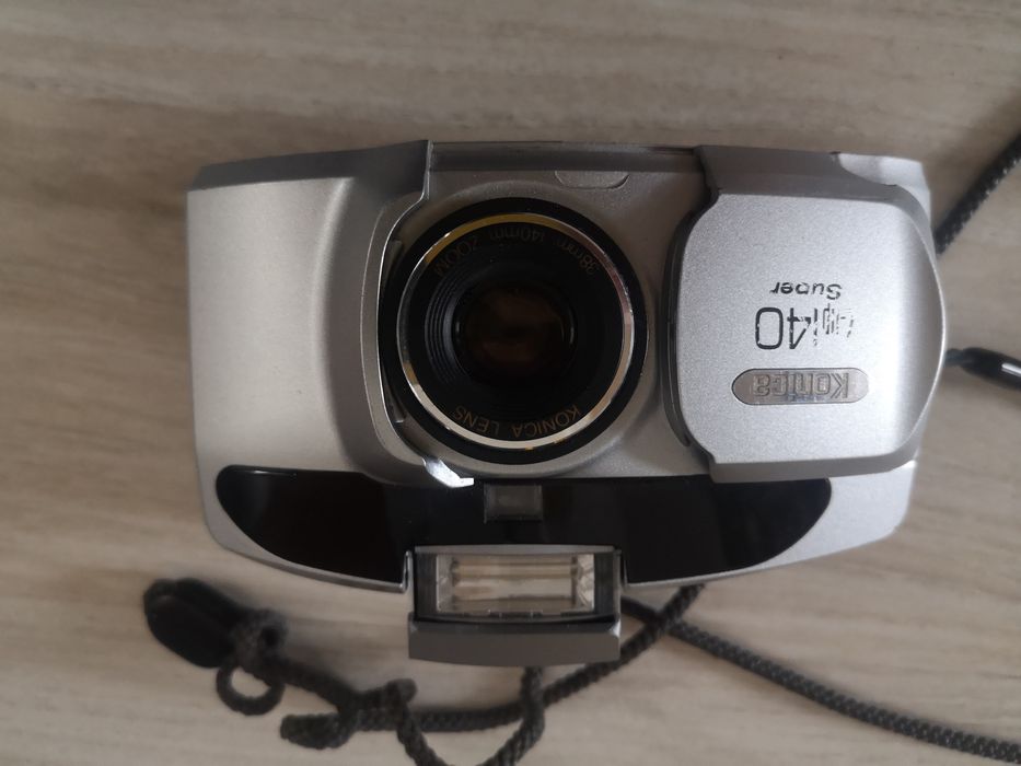 Konica Z-up140 super małpka analog + film i bateria