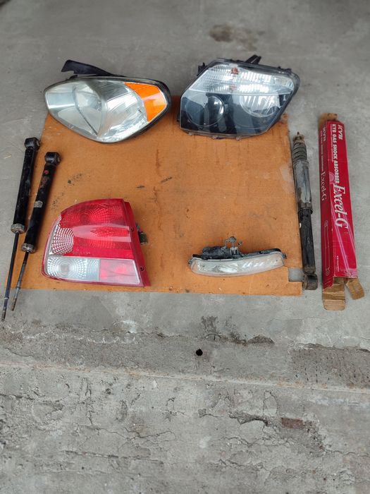 Запчасти, фара Рено Дастер правая, фара Хюндай Акцент правая,