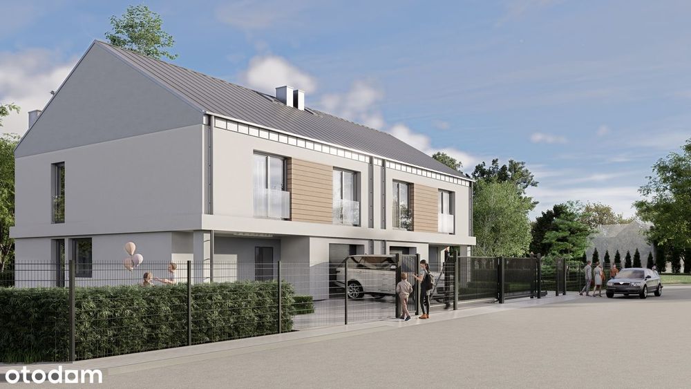 Bliźniak || 170 m2 || 500 m2 działka || stan deweloperski || bez PCC