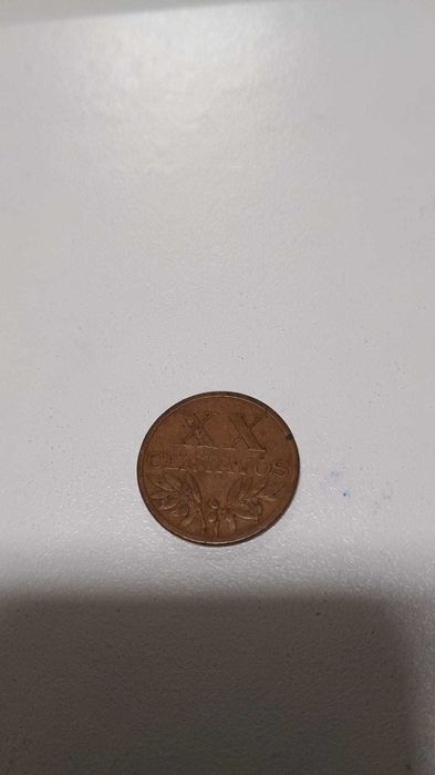 Moeda xx centavos 1962
