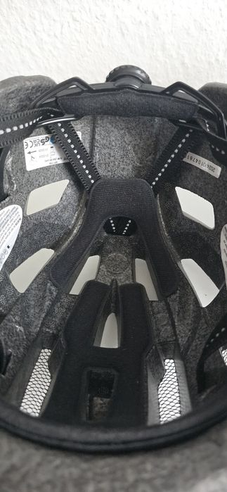 Kask rowerowy Cube, Crivit komplet