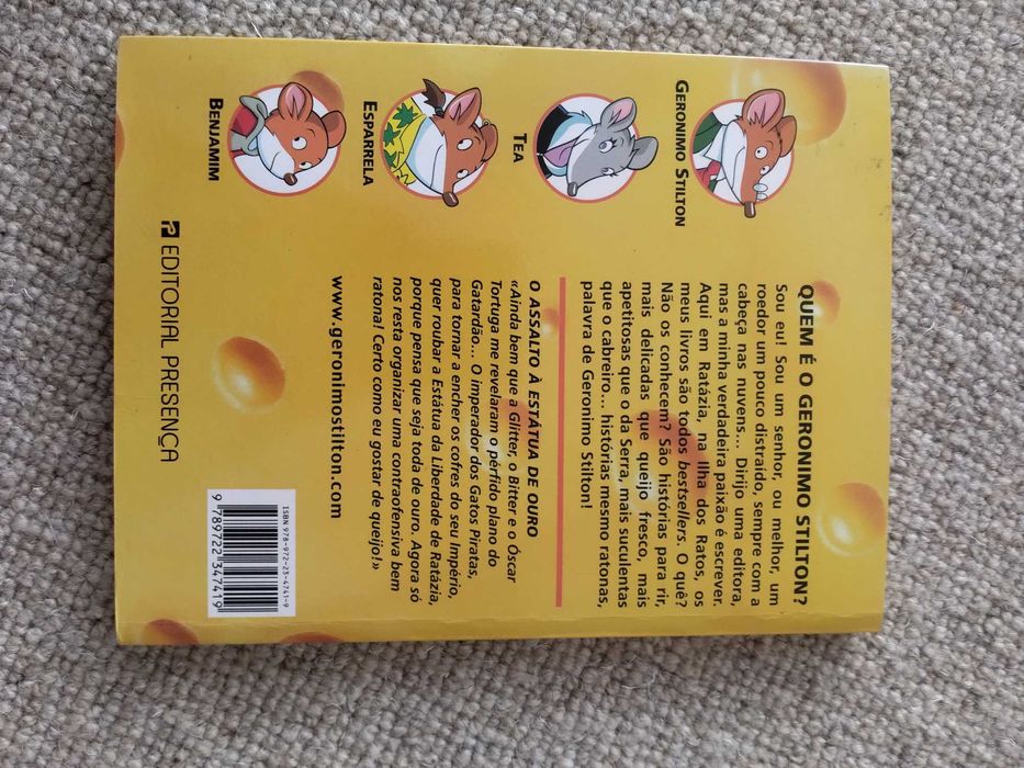 Livros Geronimo Stilton