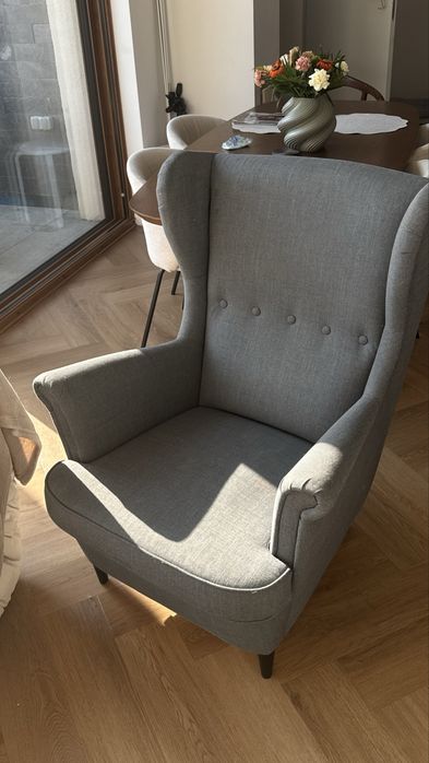 Fotel Strandmon, uszak IKEA
