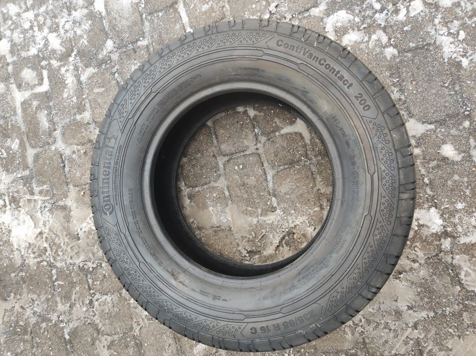 235.65.16c jedna opona Continental VanContact 200 bez zużycia