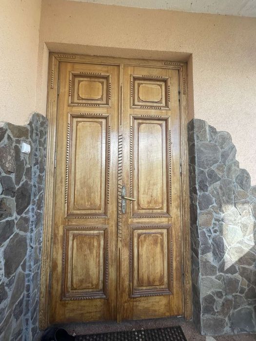 Дверні полотна з дубової дошки