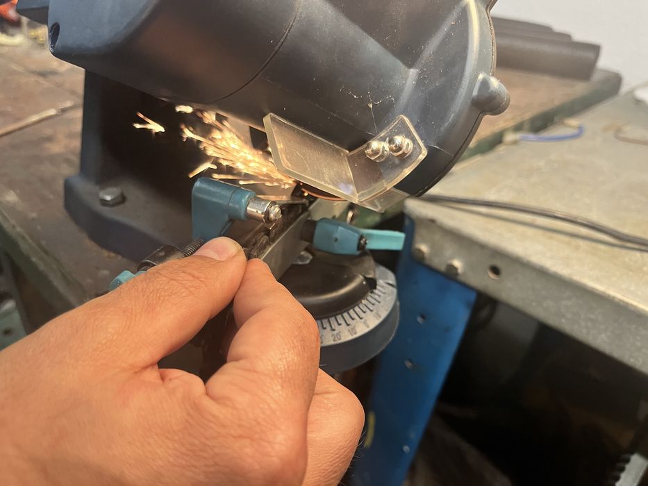 Serviço de  afiar correntes de motosserra