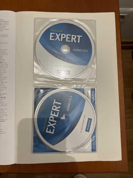 Livro “Advanced Expert Coursebook” 3a edição com CD audio